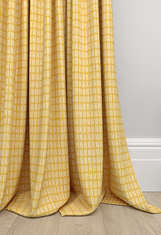Ditto, Saffron - Made to Measure Curtains
